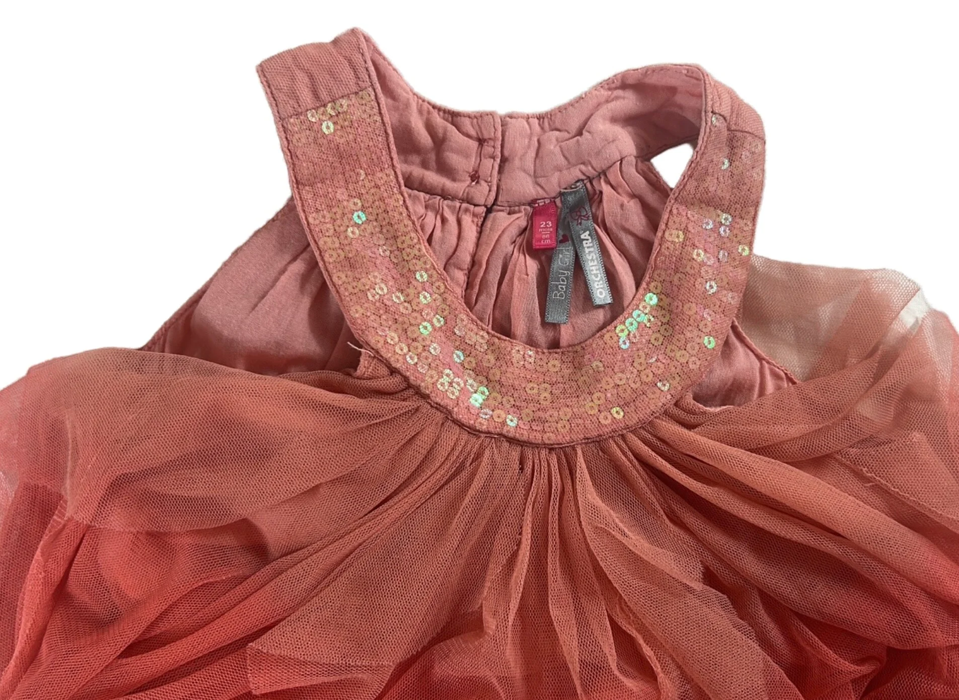 Robe SM légère dégradé de rose 23 mois Orchestra – Image 2