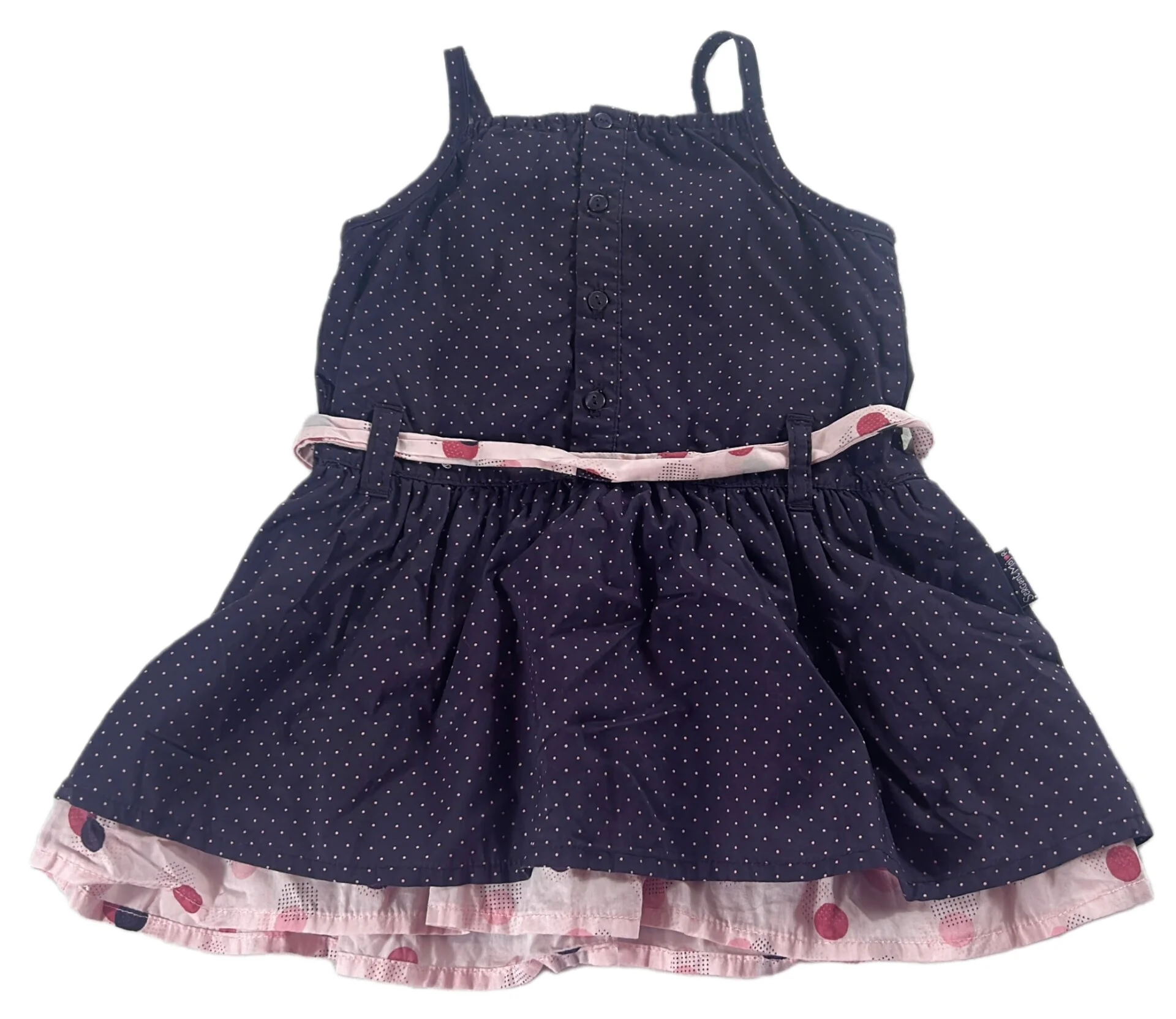 Robe SM légère violette et rose 9 mois Sergent Major – Image 3
