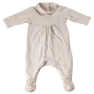 Pyjama léger ML rose pale 1 mois Repetto