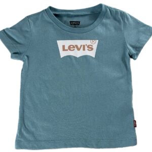 Tee-shirt MC bleu canard 18 mois Levi’s