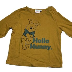 Tee-shirt ML moutarde Winnie 24 mois Disney