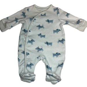 Pyjama léger ML bleu clair 0 mois C&A