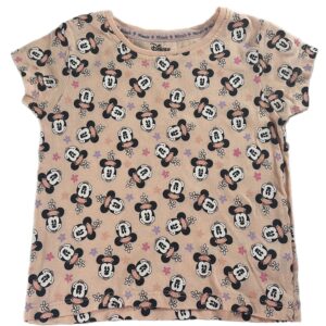 Tee-shirt MC rose Minnie 12/18 mois Disney