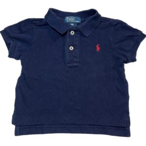 Polo MC bleu marine 9 mois Ralph Lauren