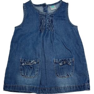Robe en jeans SM bleu 6 mois TEX