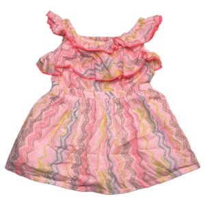 Robe légère SM rose et multicolore 6 mois Kiabi