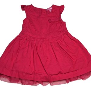 Robe SM légère rose fuchsia 9 mois Pik ouic