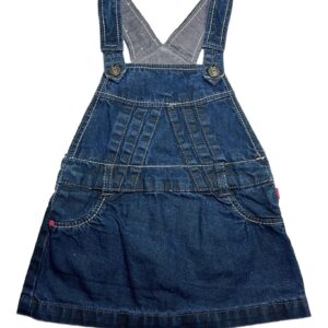 Robe en jeans SM bleu foncé 3 mois Obaïbi