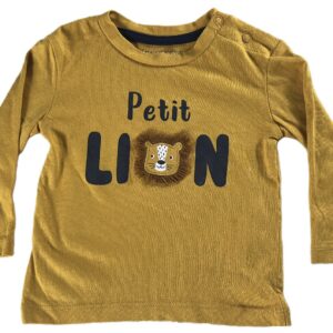 Tee-shirt ML moutarde 3 mois In extenso