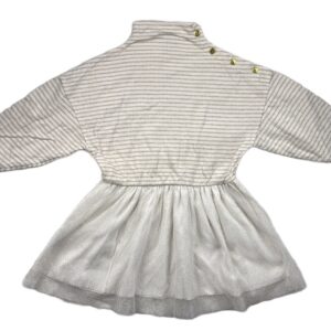 Robe épaisse ML beige et doré 3 ans Petit Bateau