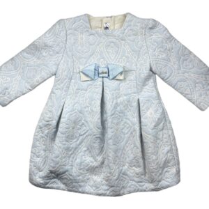 Robe épaisse ML bleu et crème 3 ans Miranda