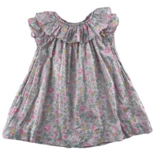 Robe légère SM fleuri 6 mois Jacadi